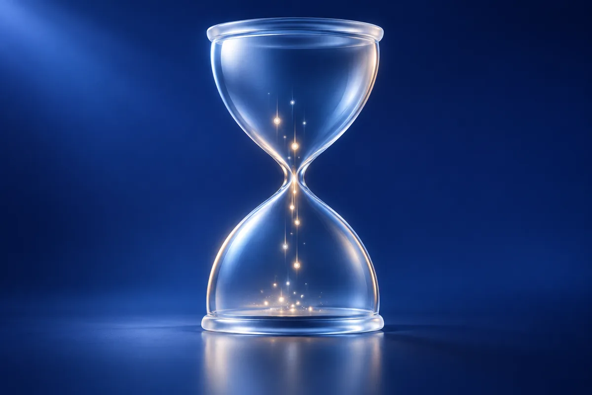 Glas-Sanduhr